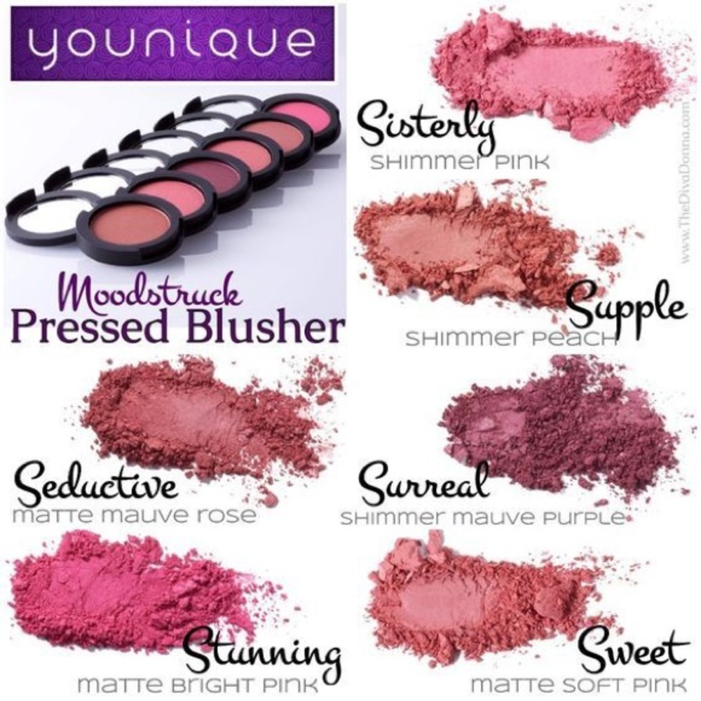 6 Younique Blushers